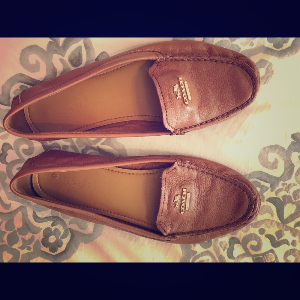 Coach loafers, size 8